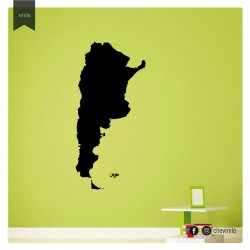 Vinilo Mapa Argentina