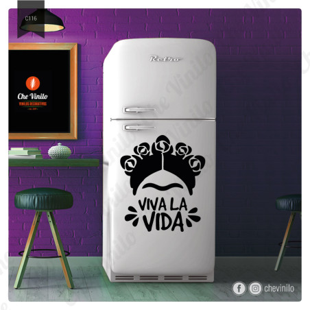 Vinilo Heladera Frida