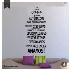 Frase En esta casa