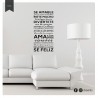 Vinilo Decorativo Se Amable