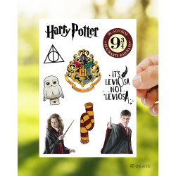 Plancha Stickers Harry...