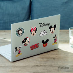 Plancha Stickers Mickey